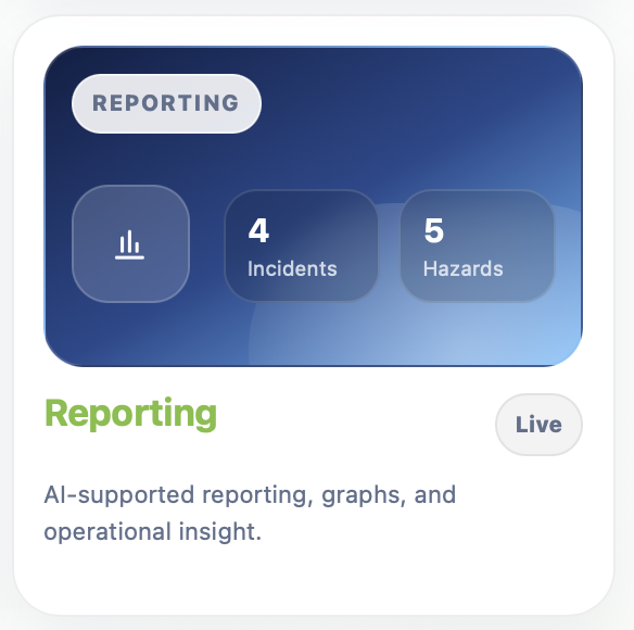 Reconex reporting module