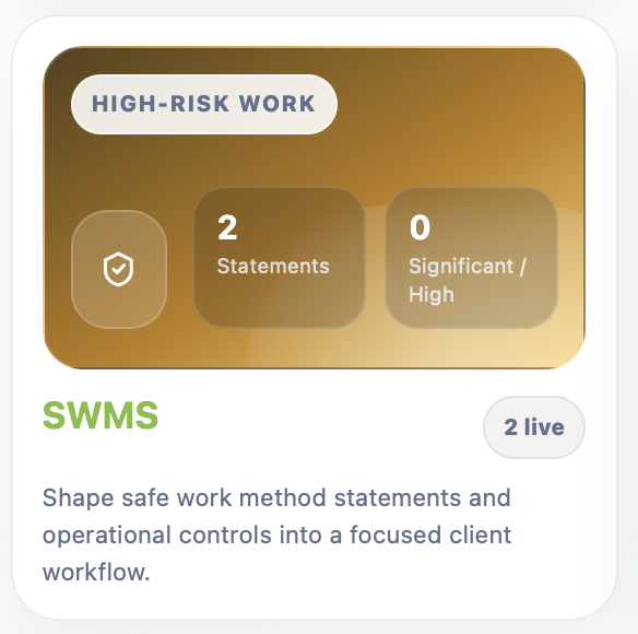 SWMS module